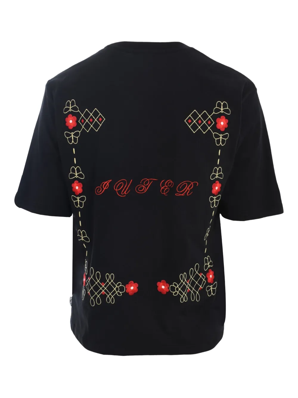 IUTER Western T-shirt - Zwart
