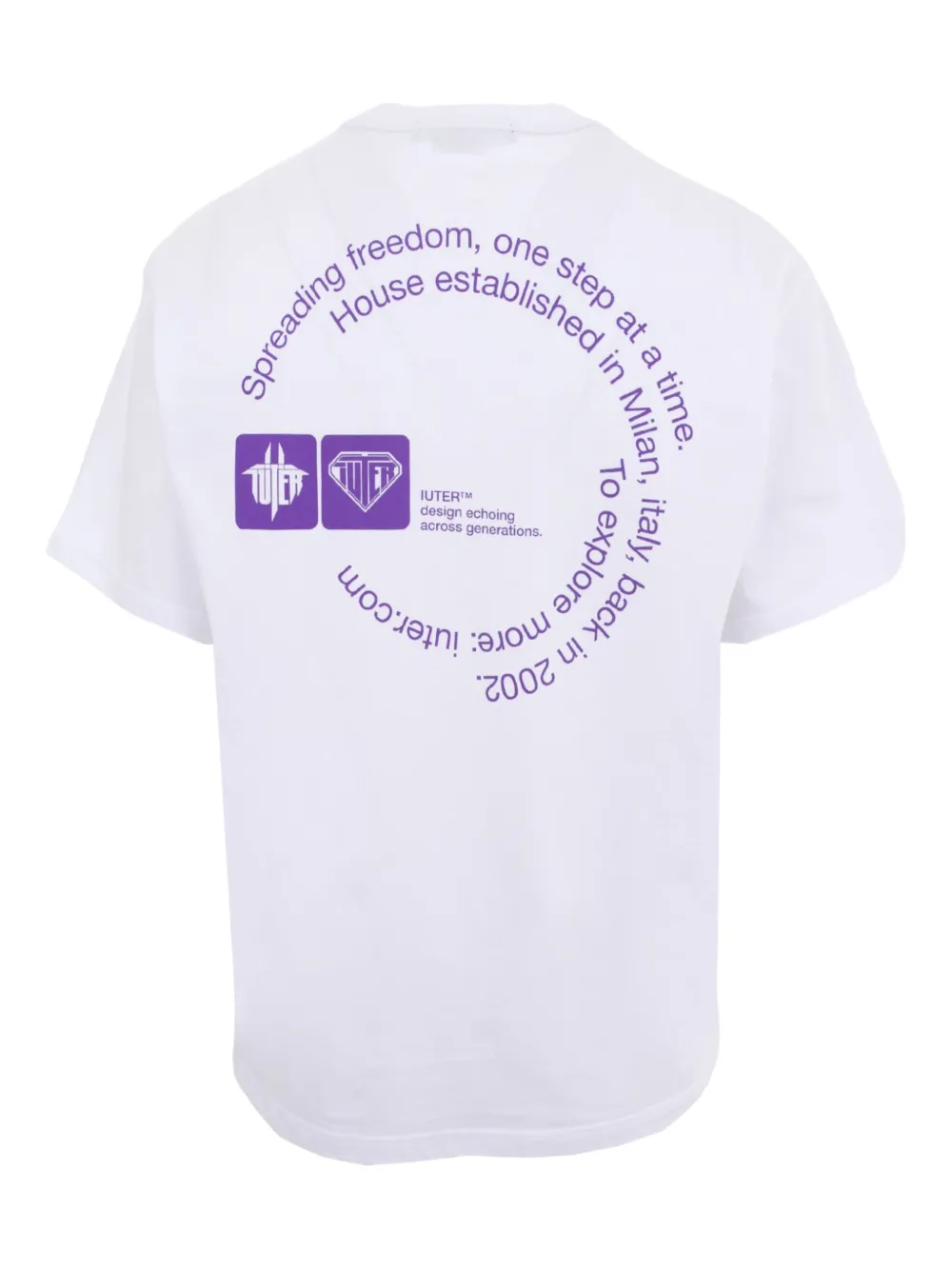 IUTER Circle T-shirt - Wit