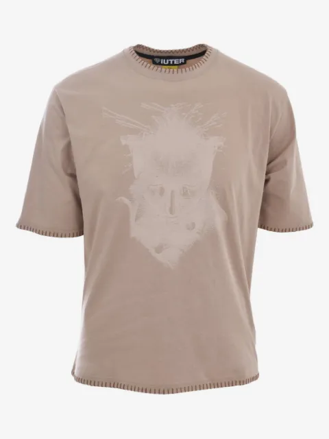 IUTER playera manga corta con estampado gráfico