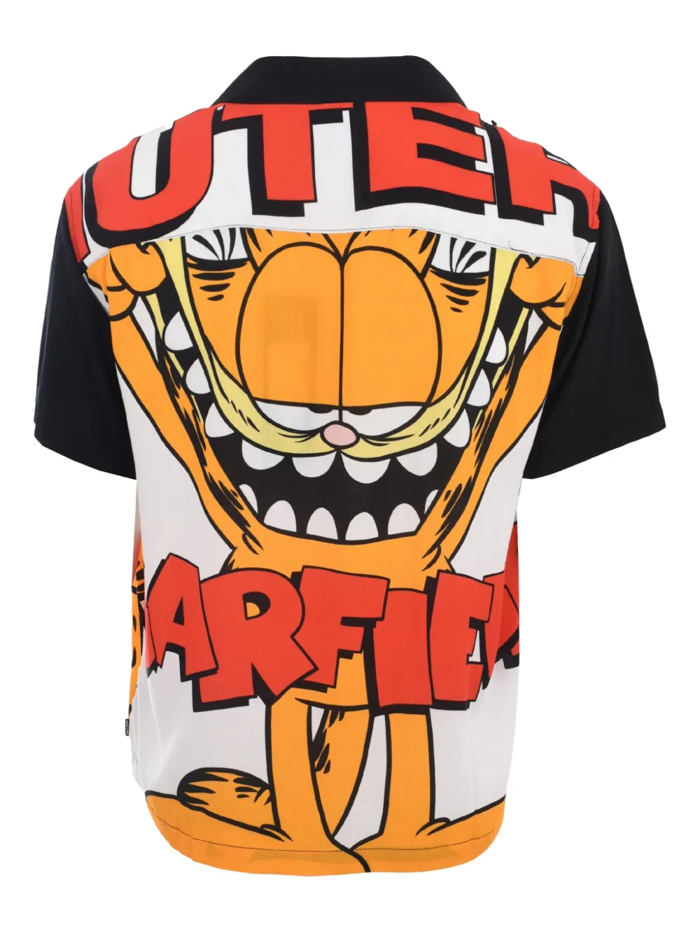 IUTER Garfield-graphic short-sleeve shirt - Wit