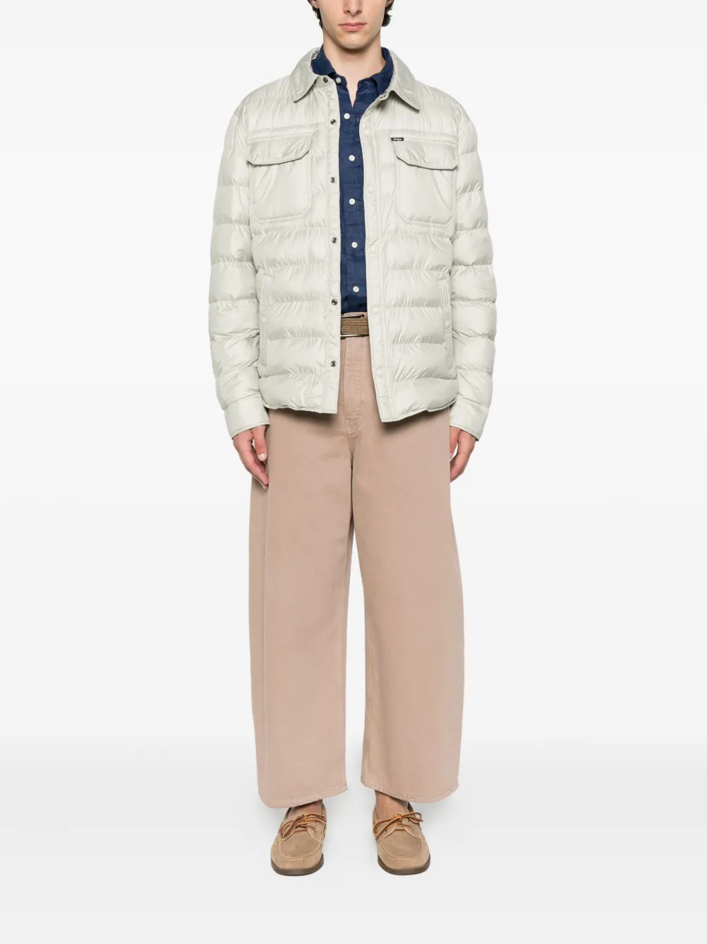 Polo Ralph Lauren Gewatteerd jack Beige