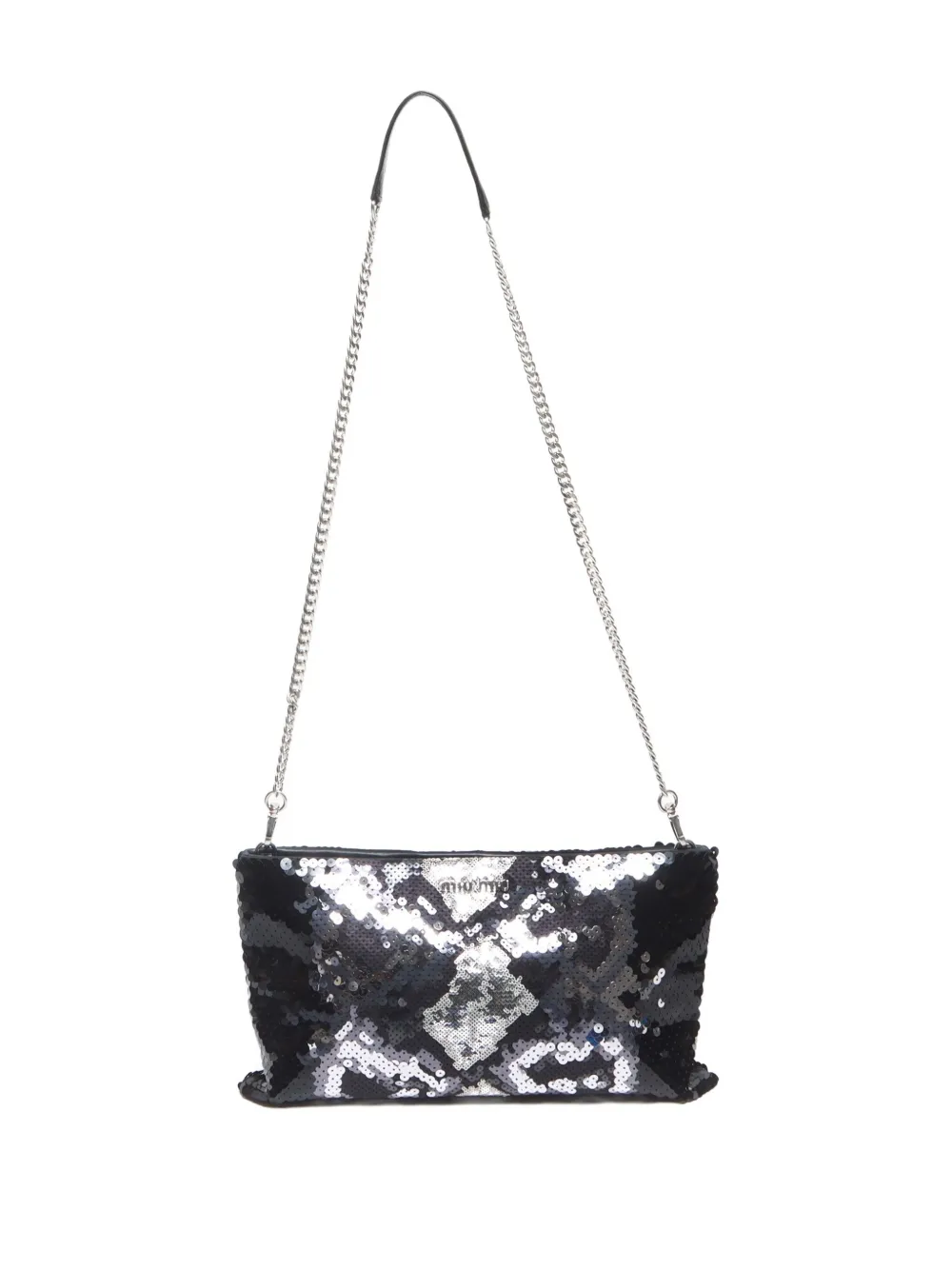 Pre-owned Miu Miu 2000-2010s Sequined Clutch Bag