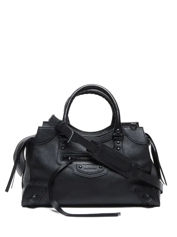 【BALENCIAGA】NEO CLASSIC CITY BAG Balenciaga Neo Classic City Bag Leather Nano Black | eBay