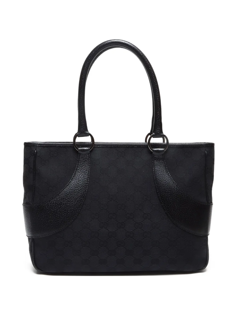 Gucci Pre-Owned 2000-2010s GG canvas shoulder bag | Black | Image 1