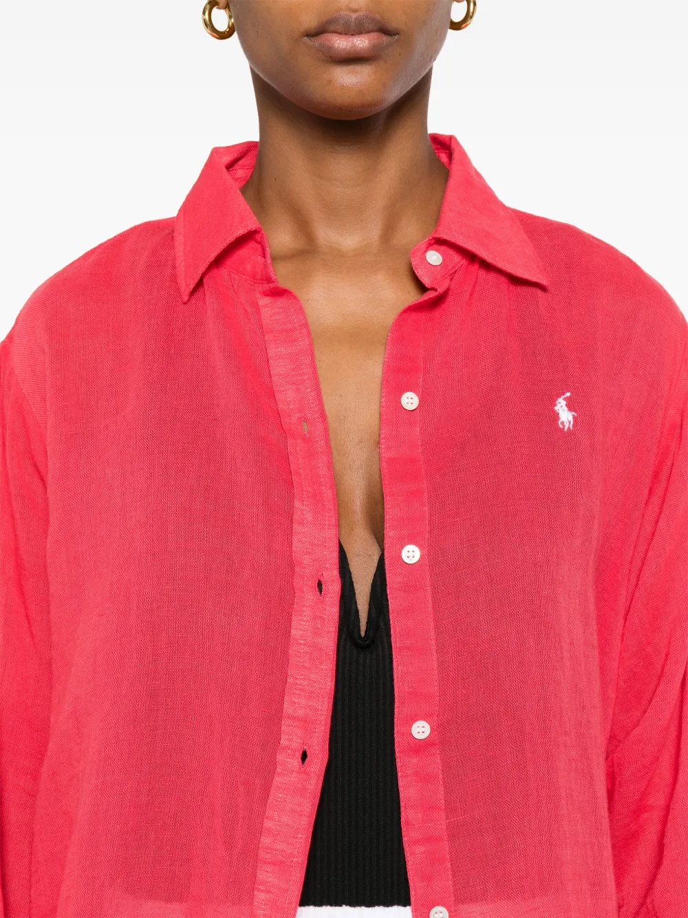 Polo Ralph Lauren Polo Pony blouse Rood