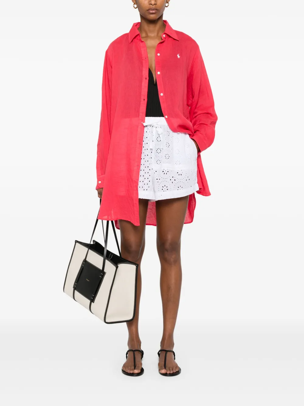 Polo Ralph Lauren Polo Pony blouse Rood