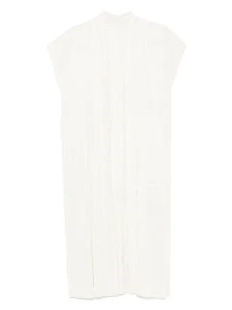 Pleats Please Issey Miyake Ramie Pleats vest