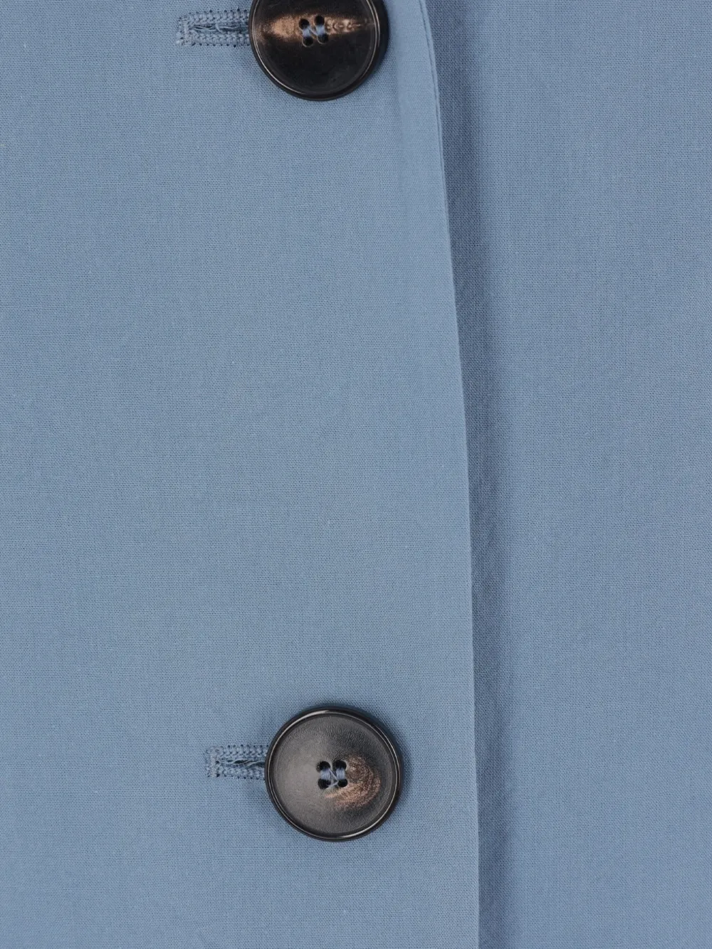 Alberto Biani Blazer met enkele rij knopen Blauw