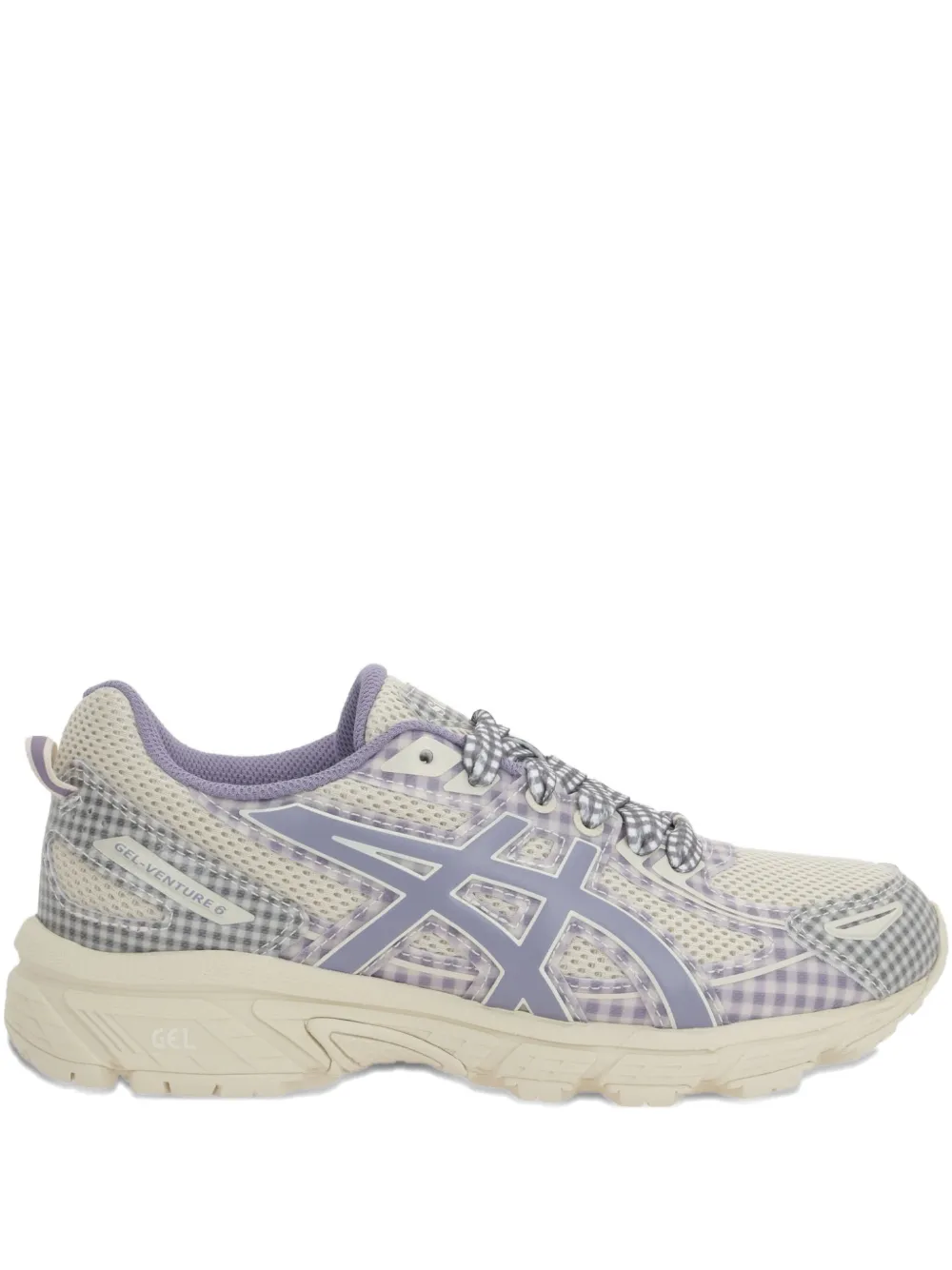 ASICS x Story MFG GEL-Venture 6 gingham-check sneakers - ニュートラル ASICS x Story MFG GEL-Venture 6 gingham-check sneakers - ニュートラル