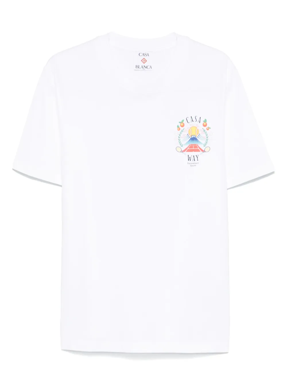 Casablanca Casa Way T-shirt Wit