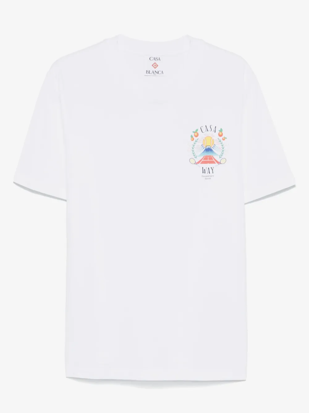 Casablanca Casa Way Mountain T-shirt | White | Image 1