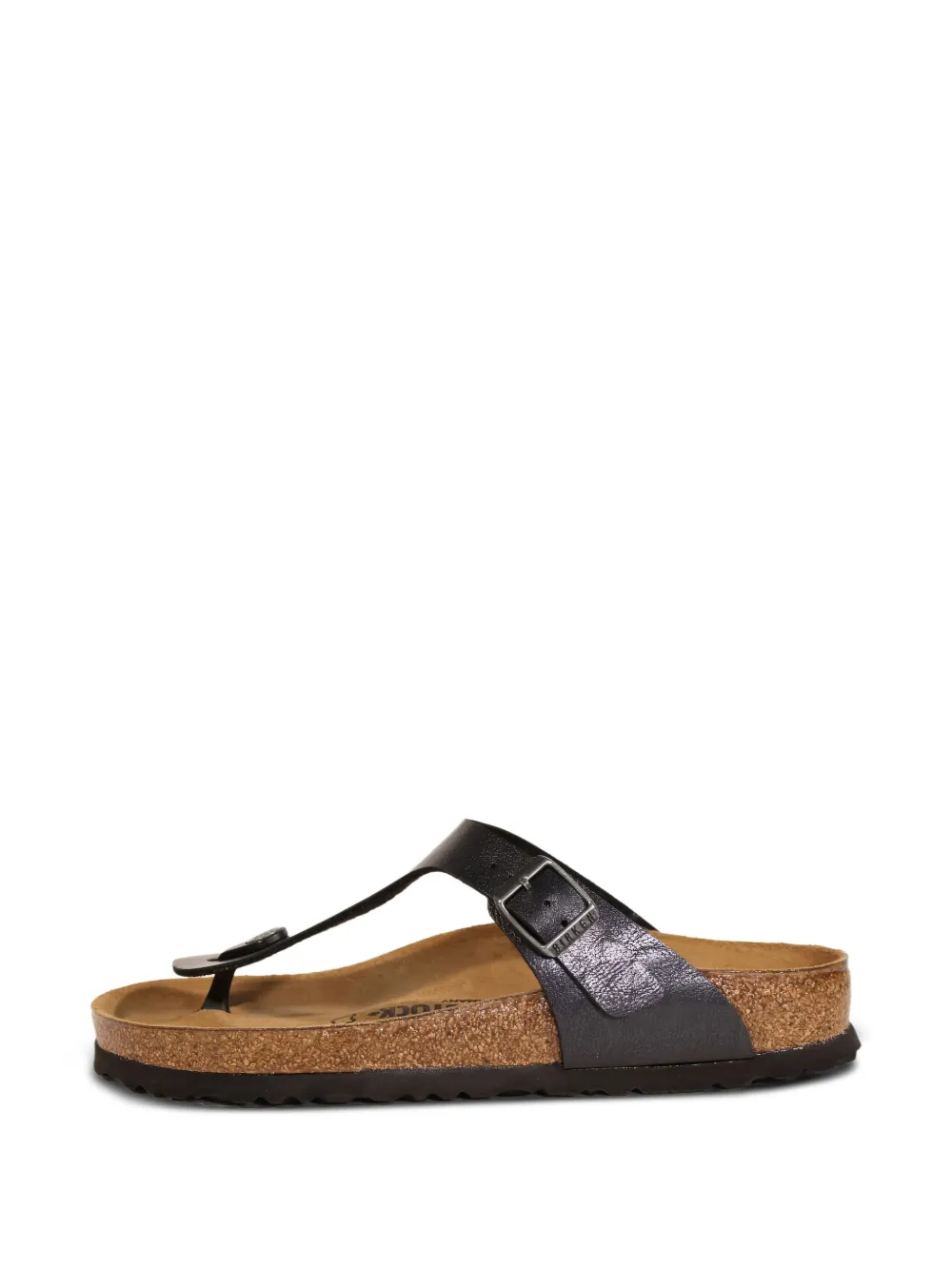 Birkenstock Gizeh "Birko-Flor Graceful Licorice" sandals Black