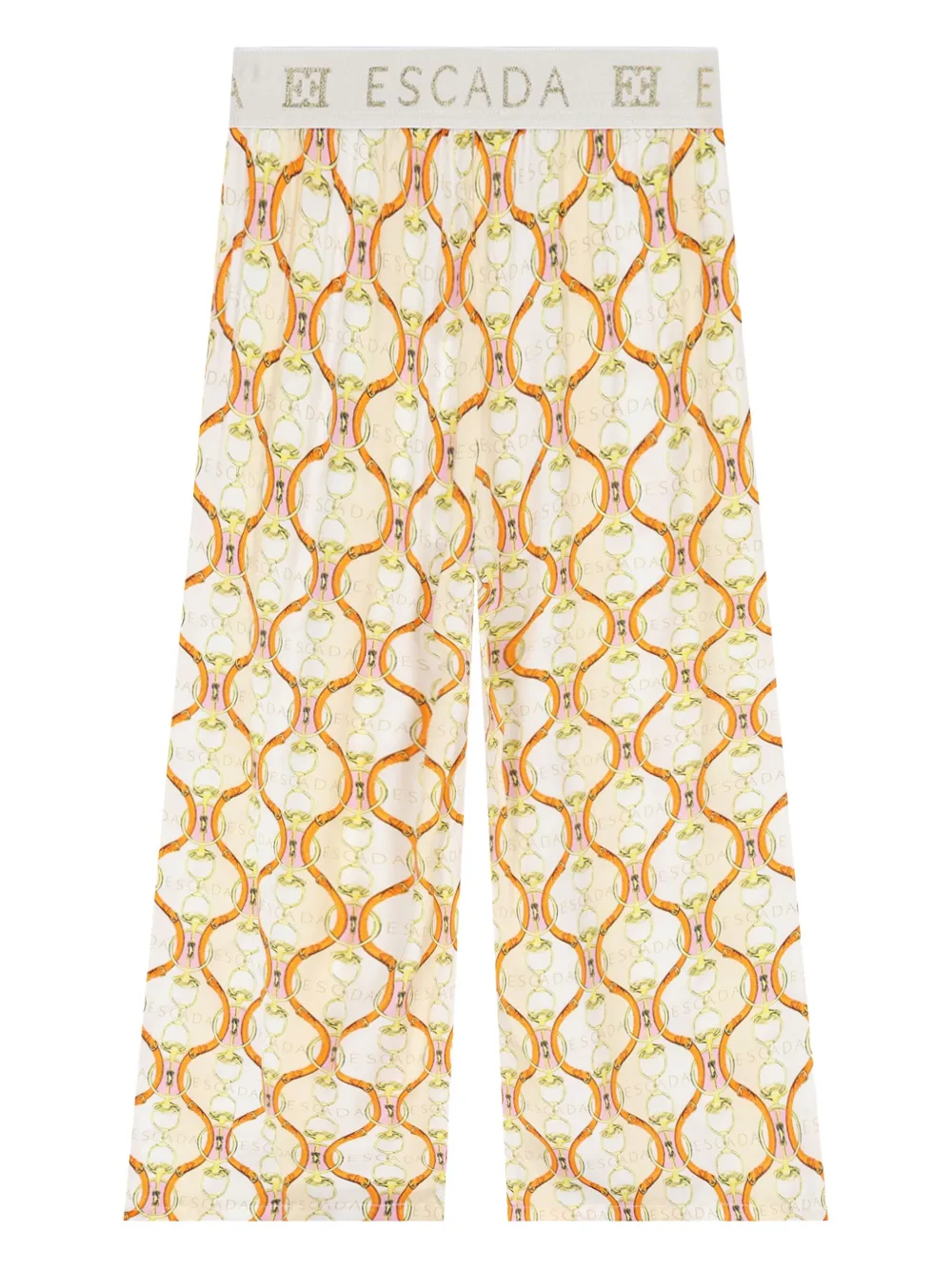 Escada Kids logo-print trousers | Girls Casual Trousers | Image 2