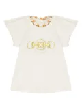 Escada Kids logo-print T-shirt - White