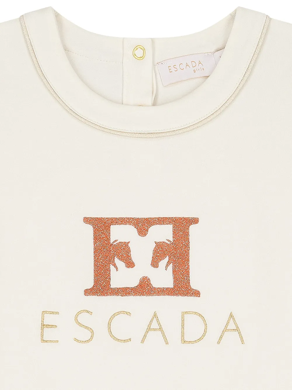 Escada Logo-embroidered T-shirt