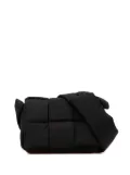 Bottega Veneta Pre-Owned 2012-2025 Candy Nylon Intrecciato Padded Tech Cassette crossbody bag - Black