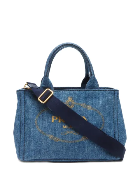Prada Pre-Owned 2011-2020s Canapa 2-way bag
