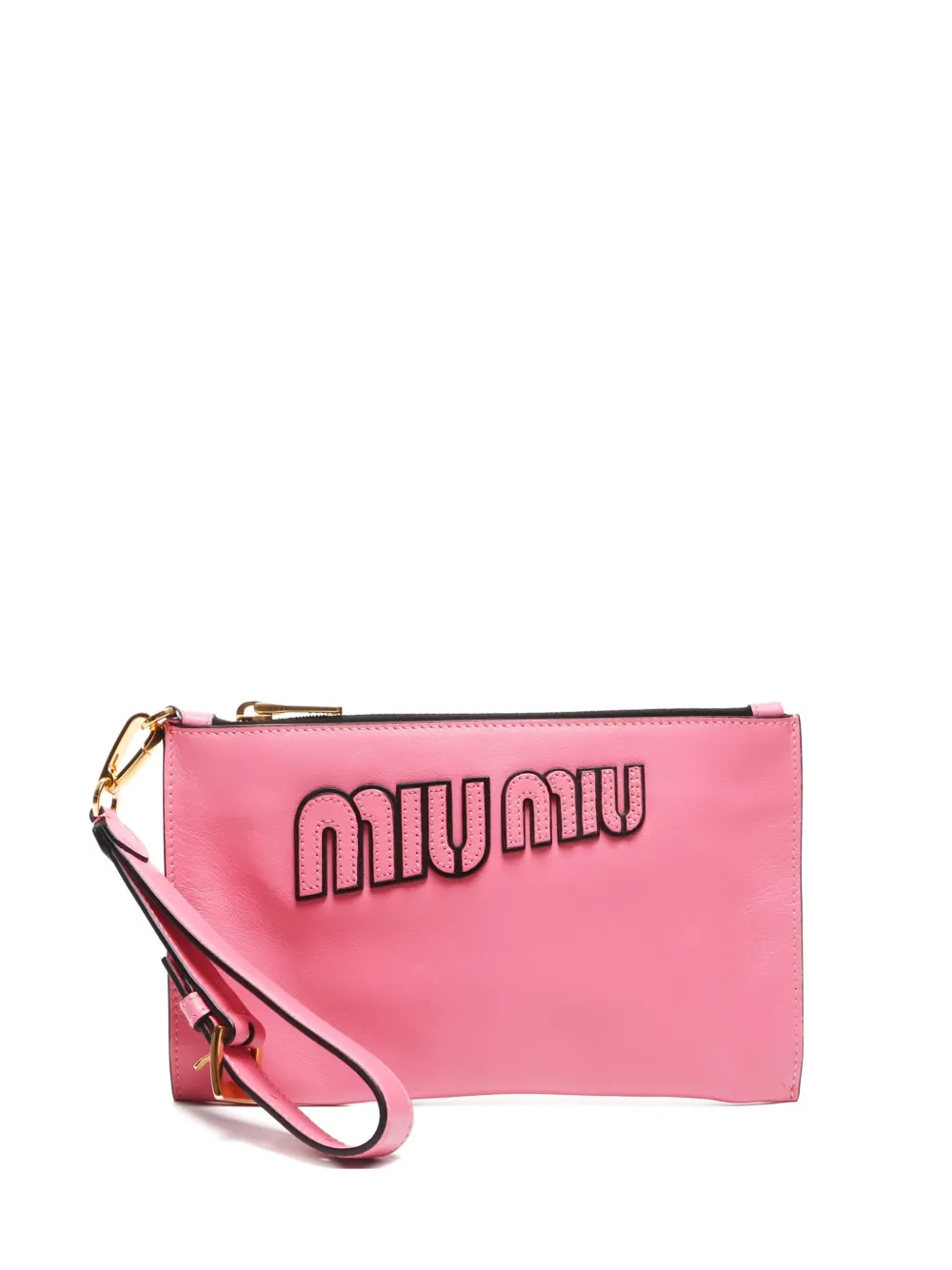 Pre-owned Miu Miu 2010-2020 Leather Clutch Bag