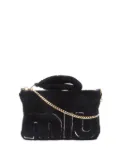 Miu Miu Pre-Owned 2010-2020s shearling clutch bag - Black