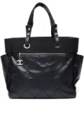 CHANEL Pre-Owned 2012-2013 Paris Biarritz GM tote bag - Black