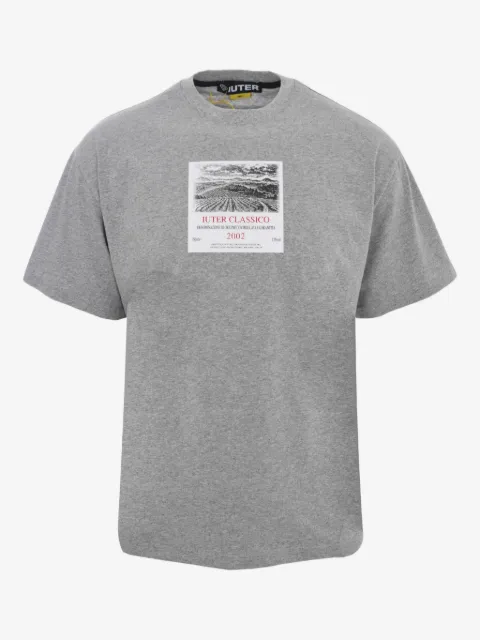 IUTER playera oversize con estampado gráfico