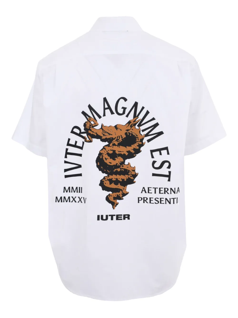 IUTER Magnum short-sleeve shirt - Wit