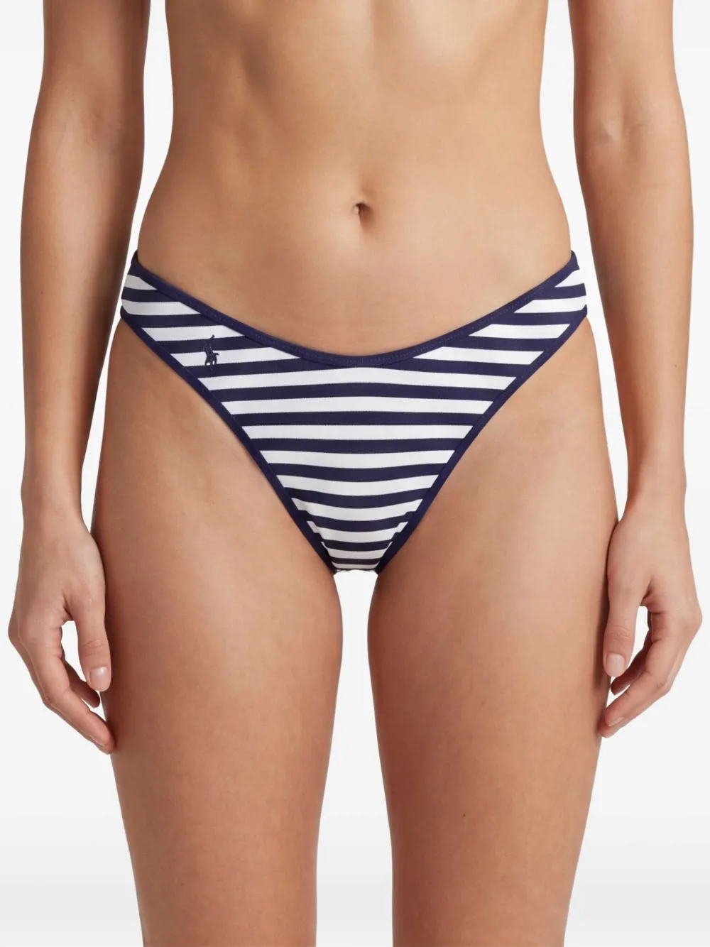 Polo Ralph Lauren Gestreepte bikinibroek Blauw