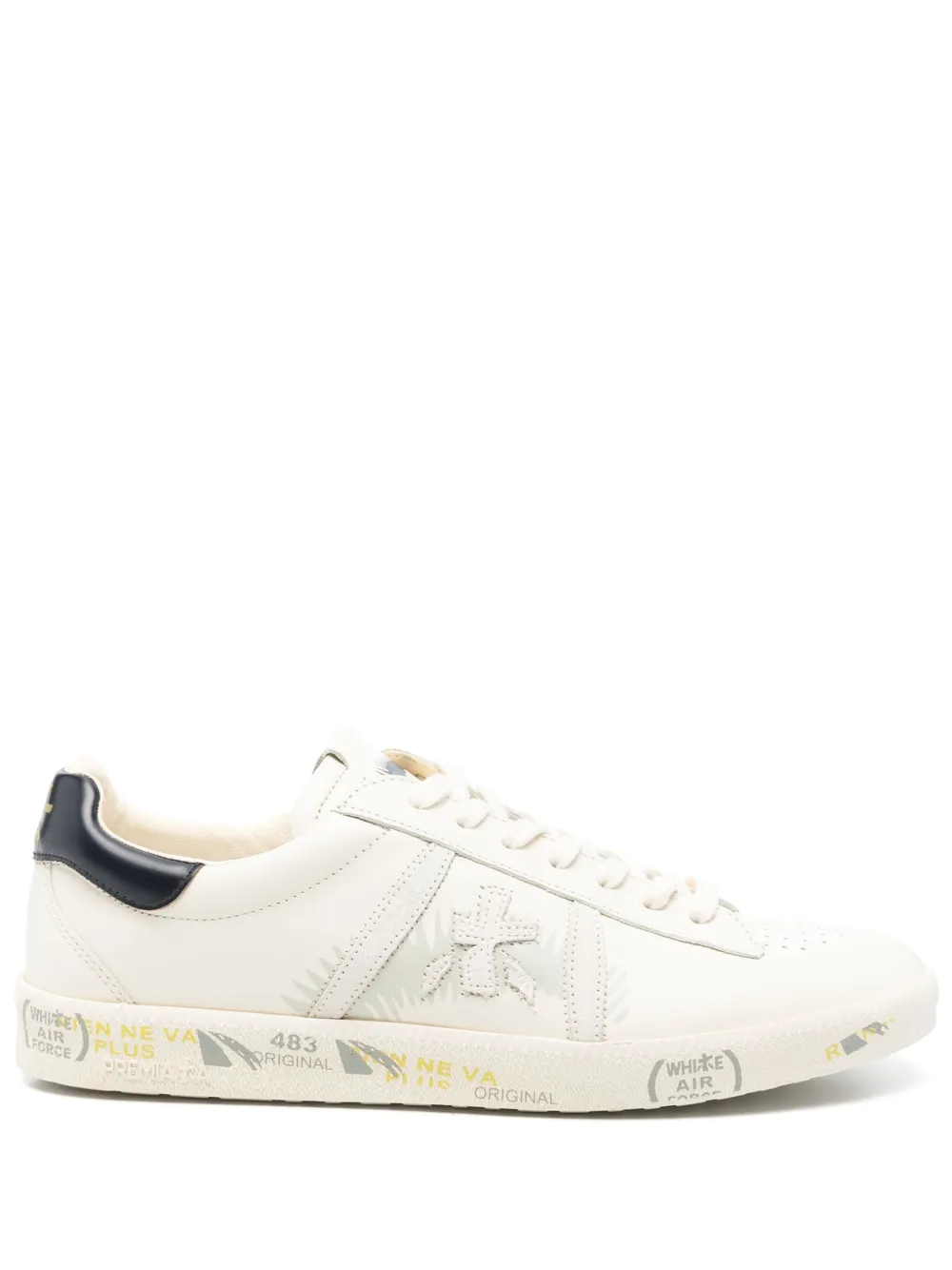 Premiata leather sneakers White
