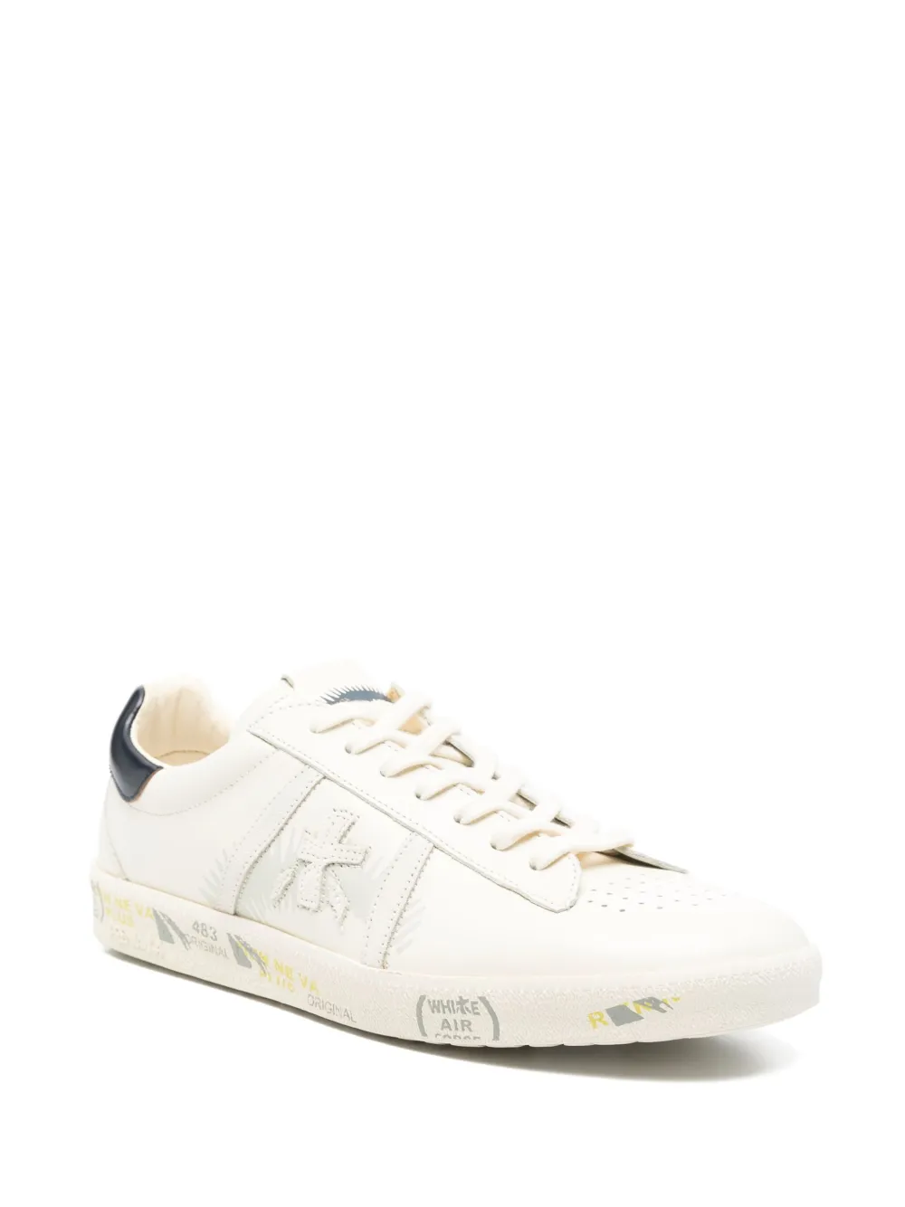 Premiata leather sneakers White