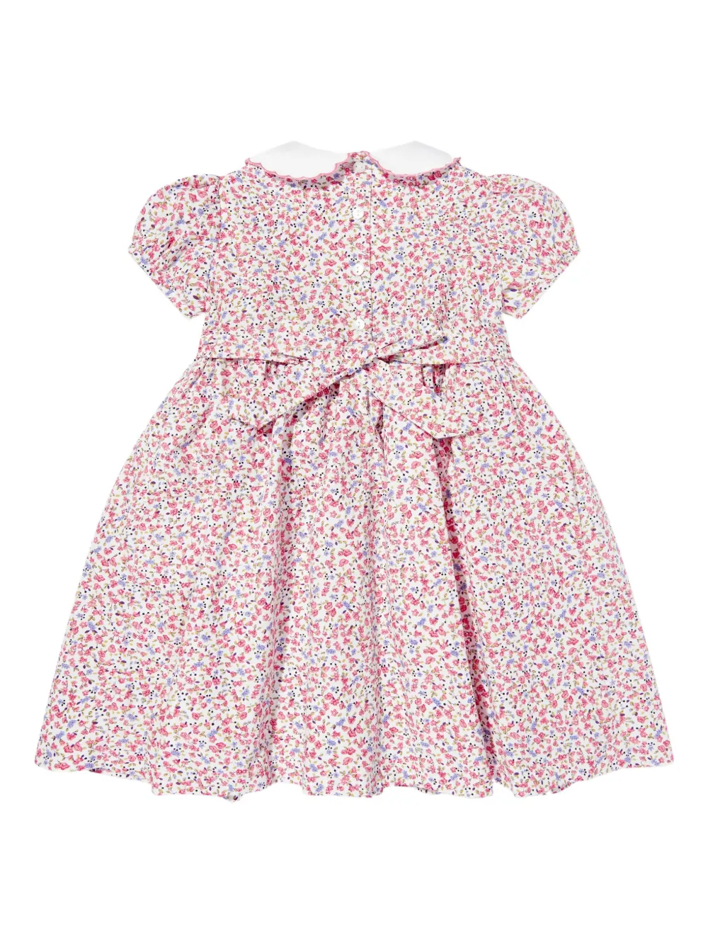 Sarah Louise floral-patterned dress - Roze