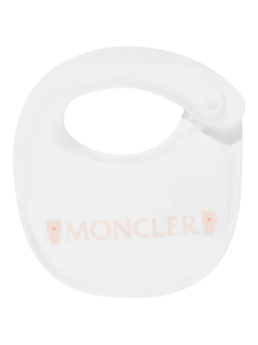 Moncler Enfant Romper muts en slabbetje Wit
