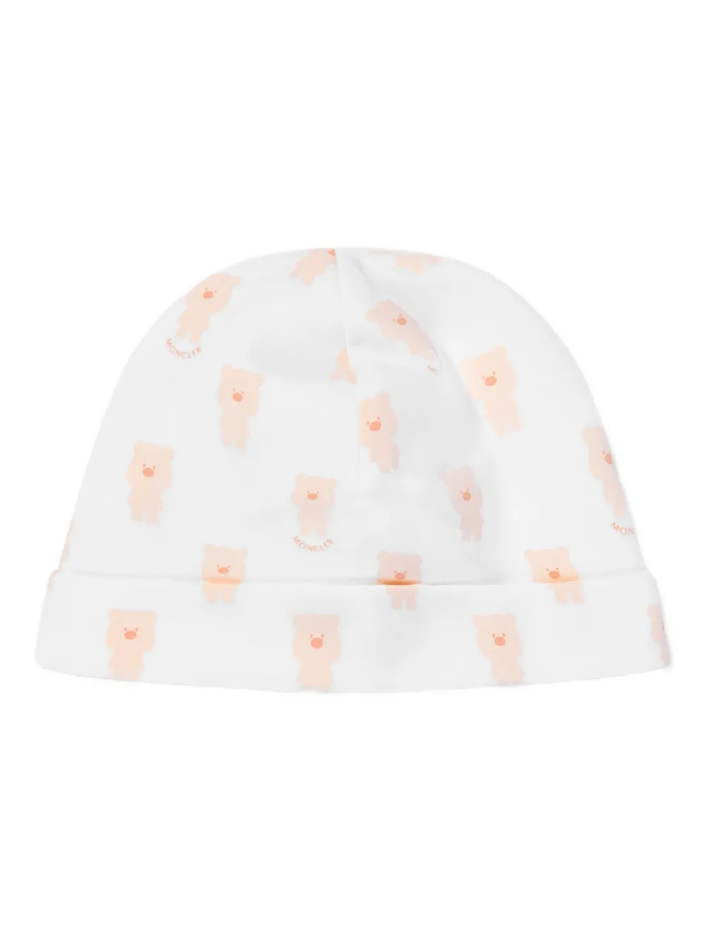 Moncler Enfant Romper muts en slabbetje Wit