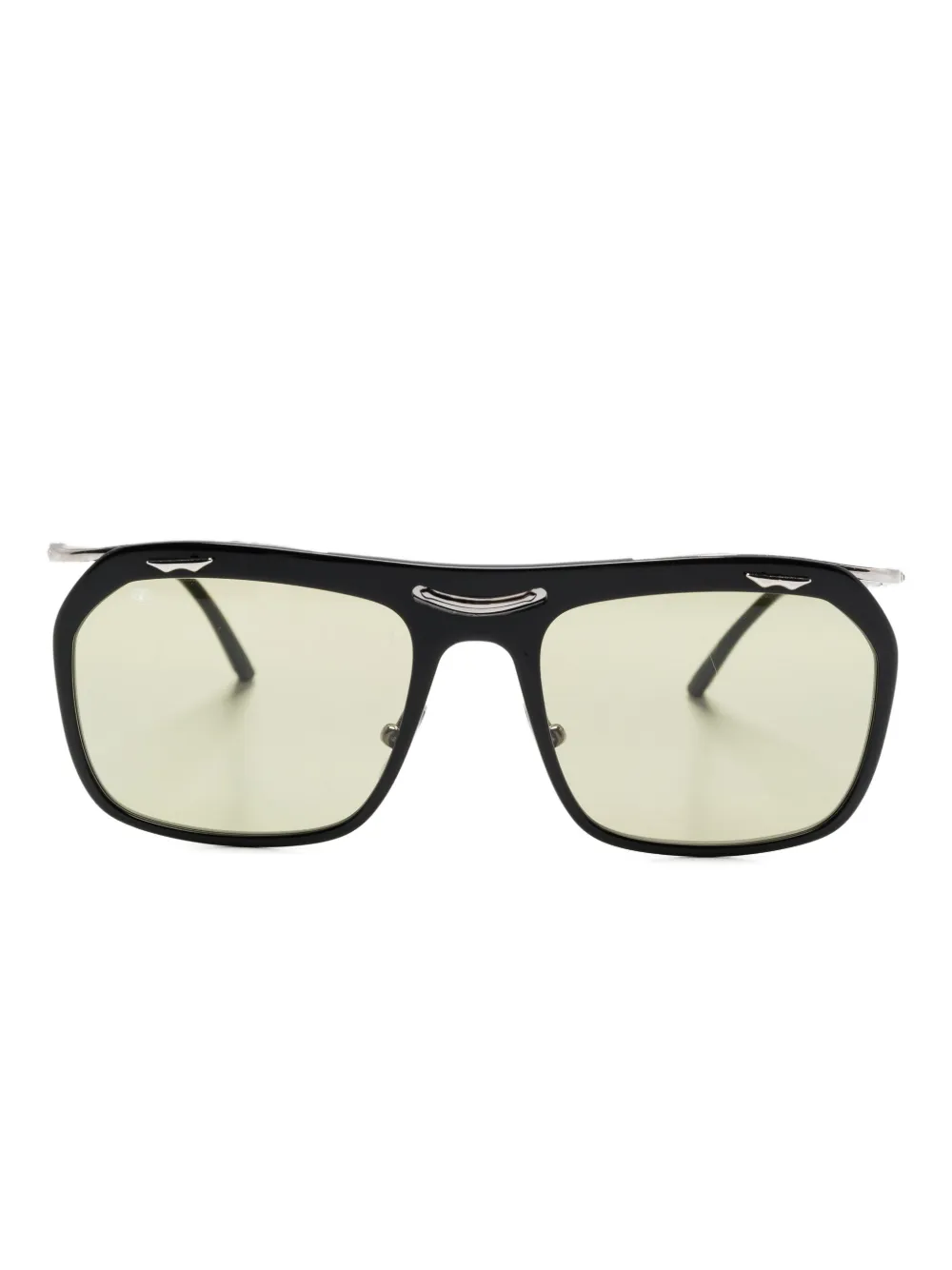 Solamor1946 rectangle-frame sunglasses - Nero