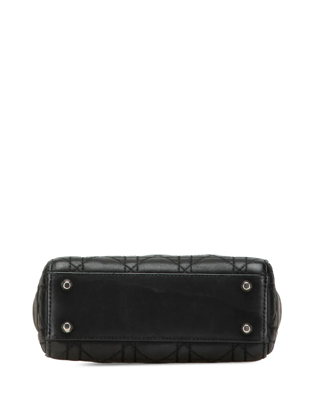 Christian Dior Pre-Owned 2015 ミニ ラムスキン カナージュ