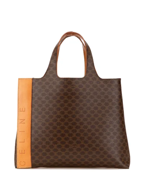 Céline Pre-Owned 2000 Macadam Coated Canvas tote bag