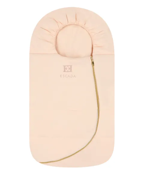 Escada Kids sleeping bag con logo bordado