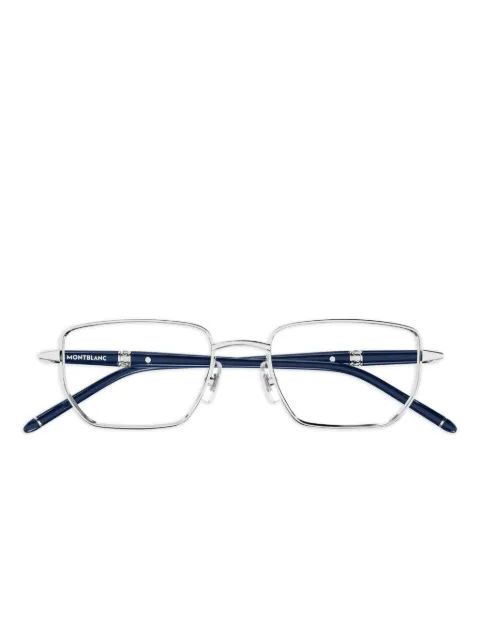Montblanc rectangle-frame glasses