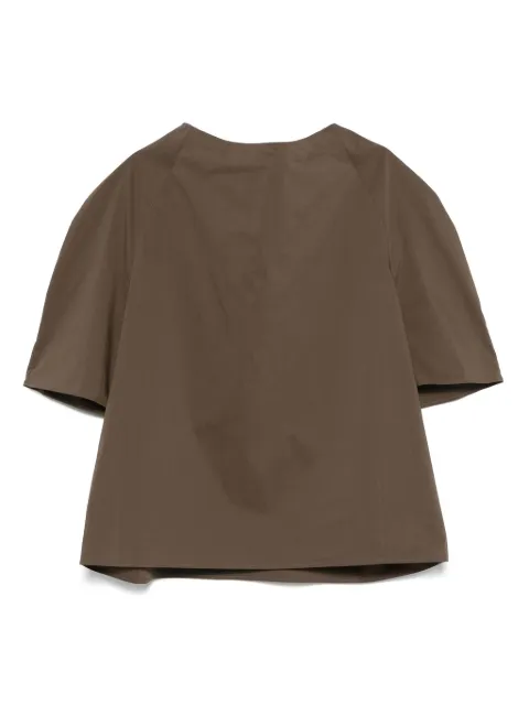 Amomento cowl-neck T-shirt
