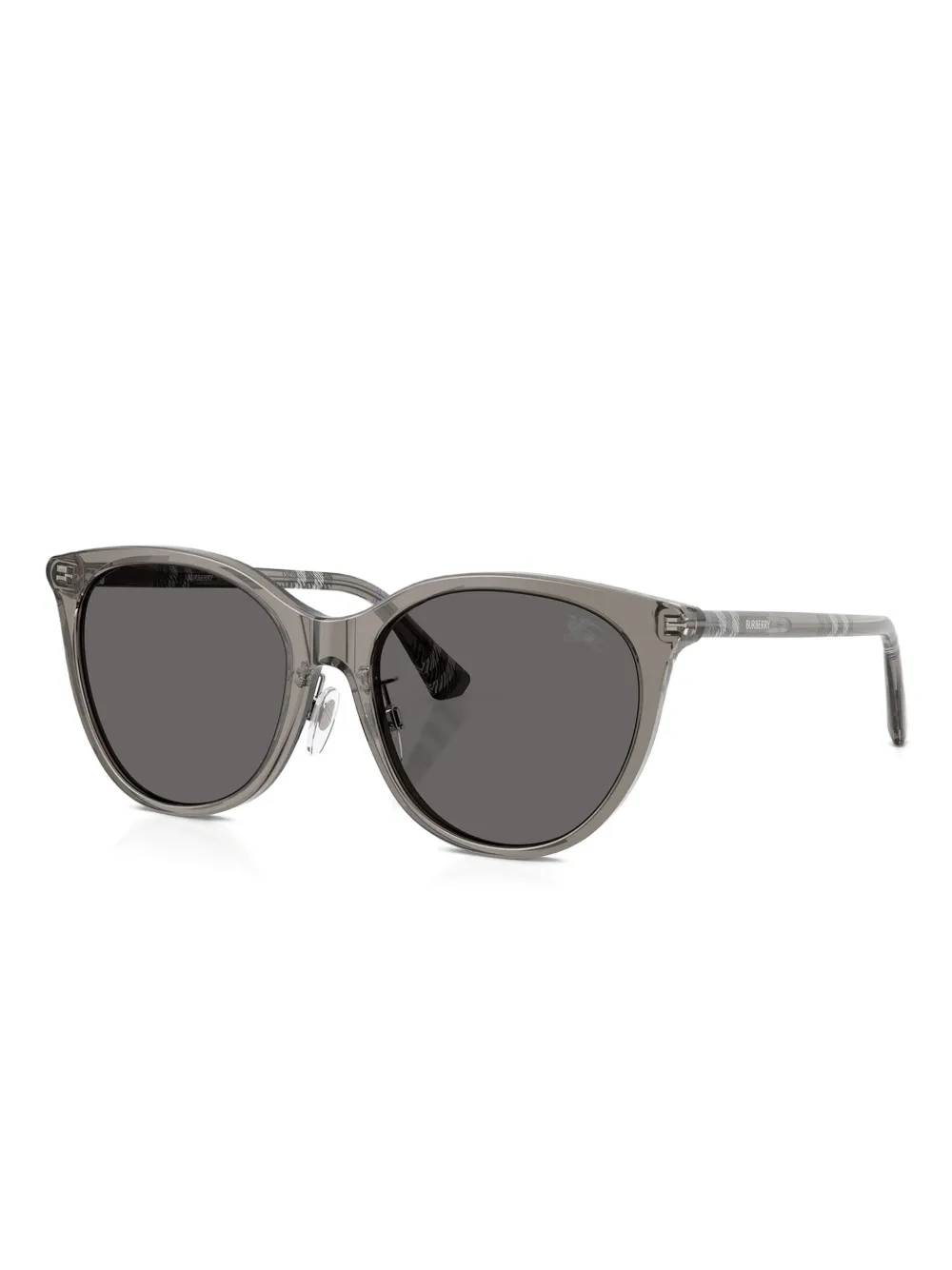 Burberry Eyewear Zonnebril met rond montuur - Grijs
