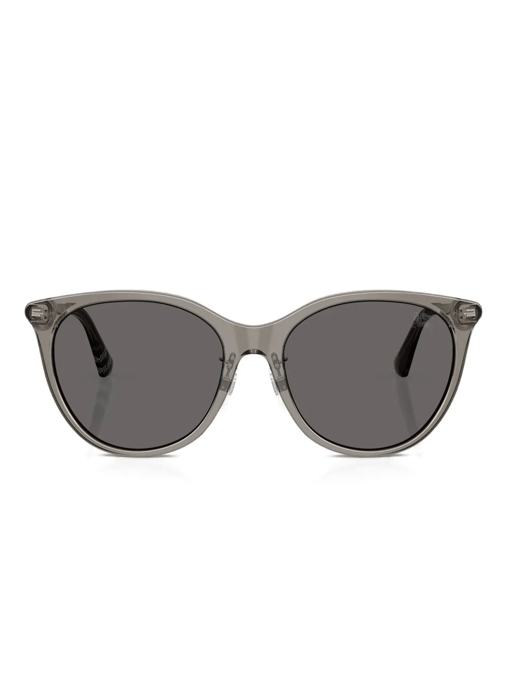 Burberry Eyewear Occhiali da sole tondi - Grigio