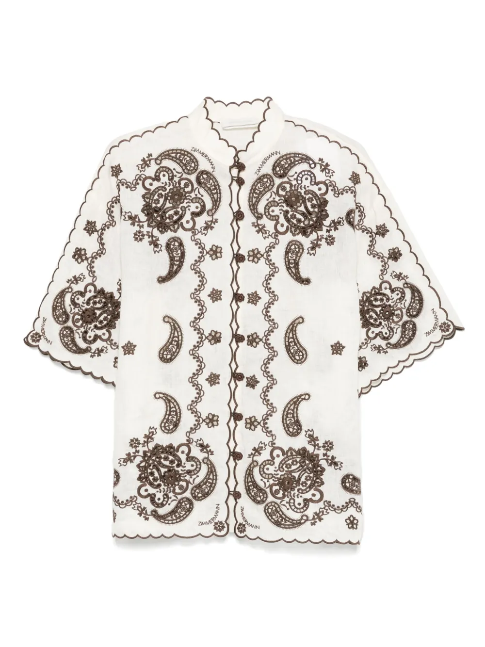 ZIMMERMANN Ascension blouse Beige