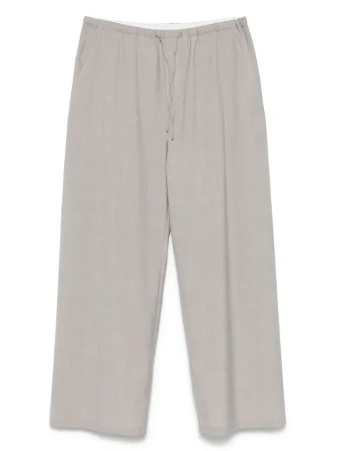 Amomento drawstring-waist trousers