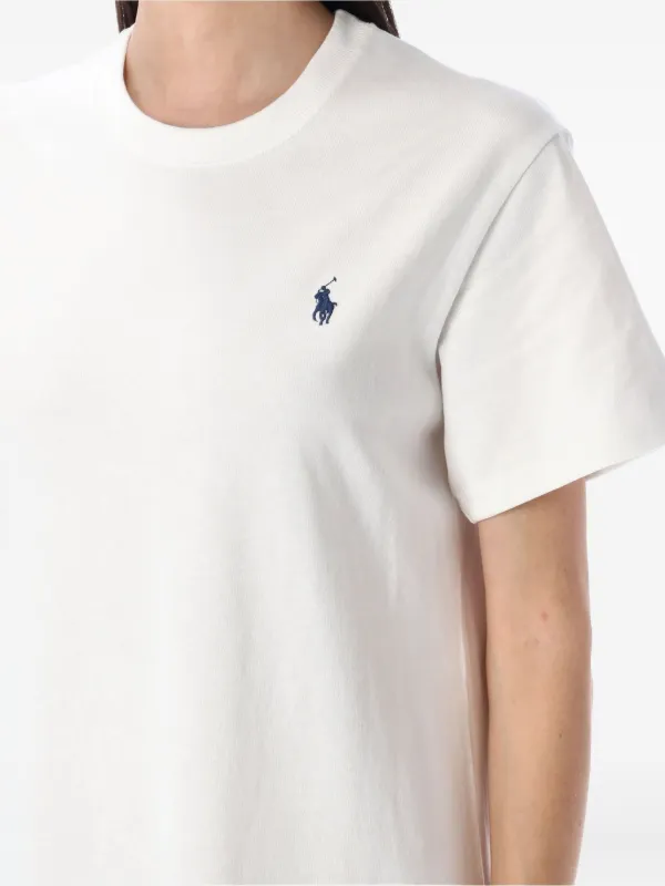 Polo Ralph Lauren Jersey T-shirt Dress White FARFETCH PH