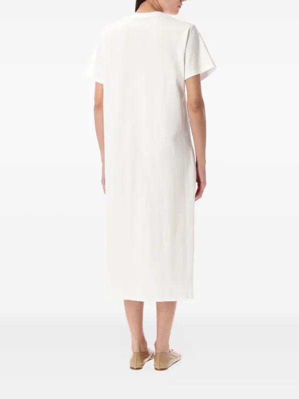 Polo Ralph Lauren Jersey T-shirt Dress | White | FARFETCH