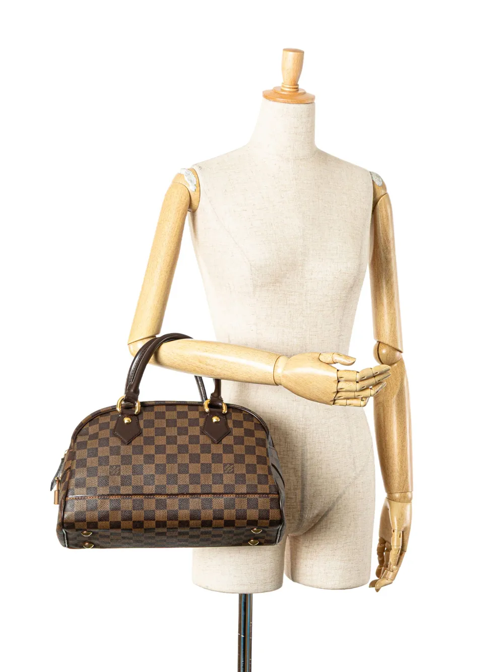 Louis Vuitton Pre-Owned 2006 Damier Ebene Duomo handbag | Pre-Owned | Image 2