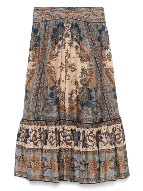 ZIMMERMANN Ascension midi skirt