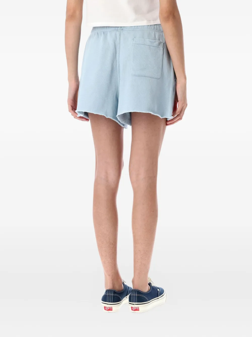 POLO RALPH LAUREN FRAYED-HEM DRAWSTRING SHORTS