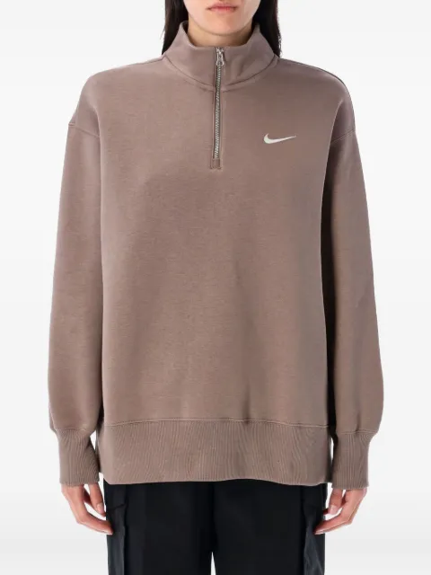 Nike half-zip fleece sweatshirt