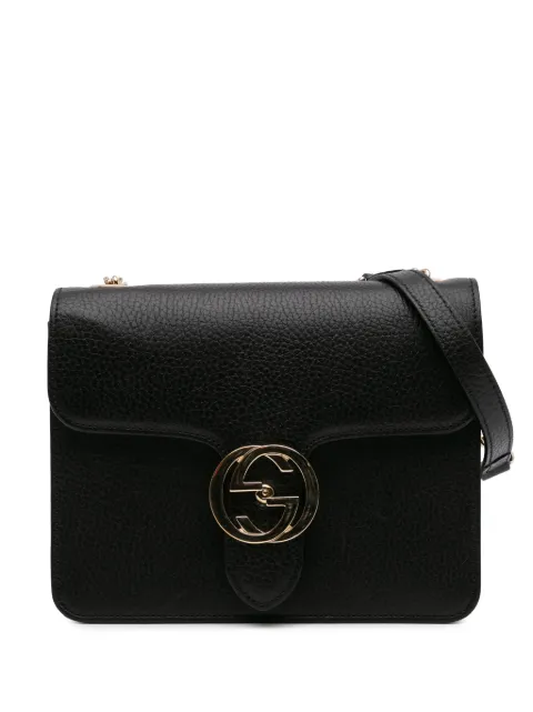 Gucci Pre-Owned 2016-2024 Small Dollar Calfskin Interlocking G crossbody bag