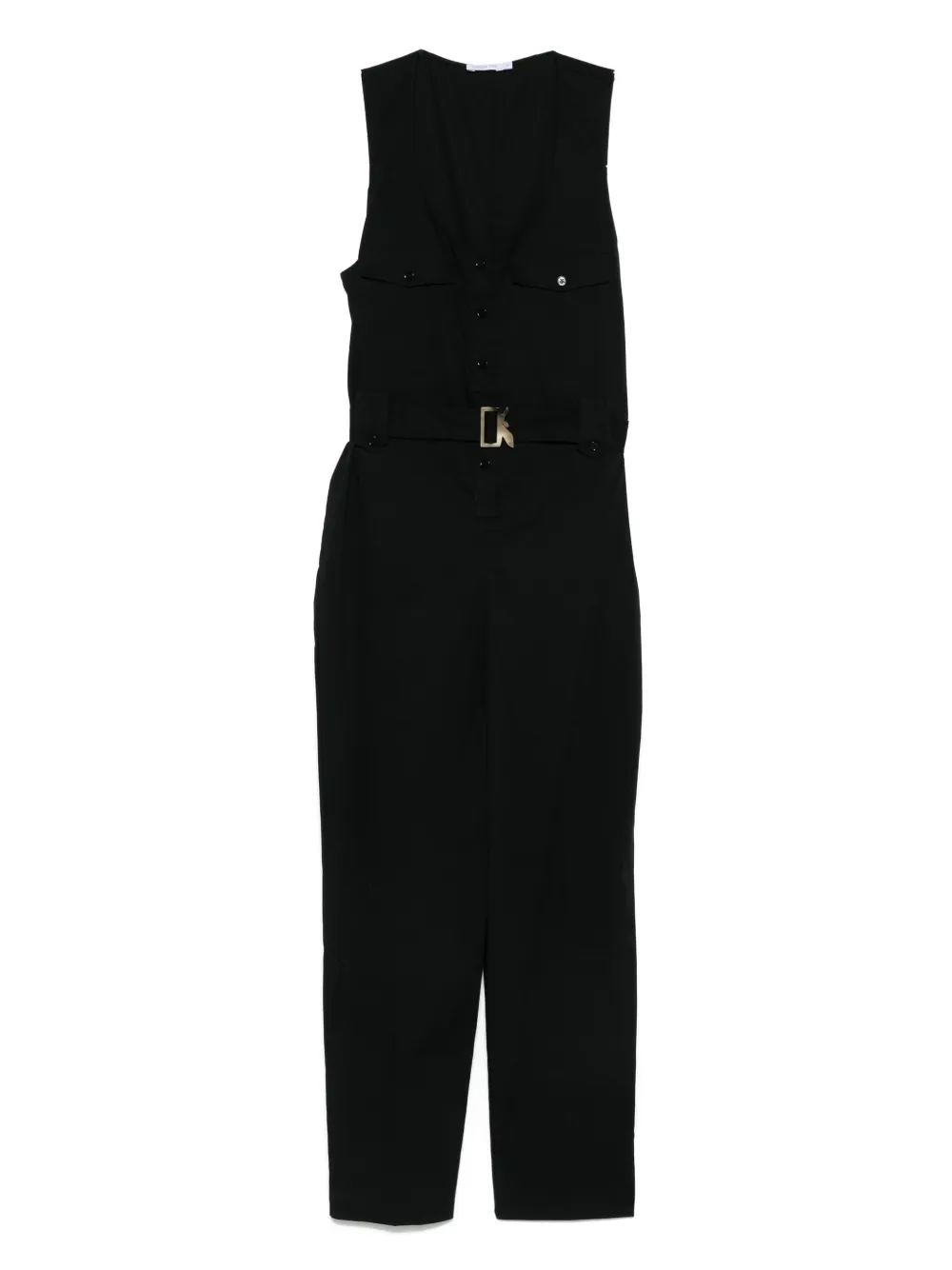 PATRIZIA PEPE COTTON-BLEND JUMPSUIT 